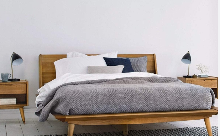 king bed frame scandinavian