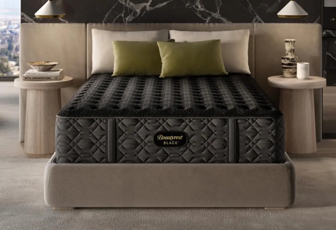 modern coastal master bedroom