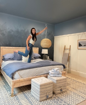 coastal guest bedroom