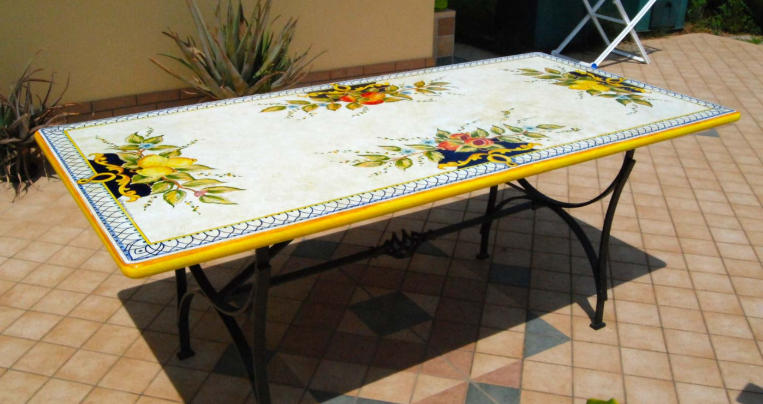 stone dining table