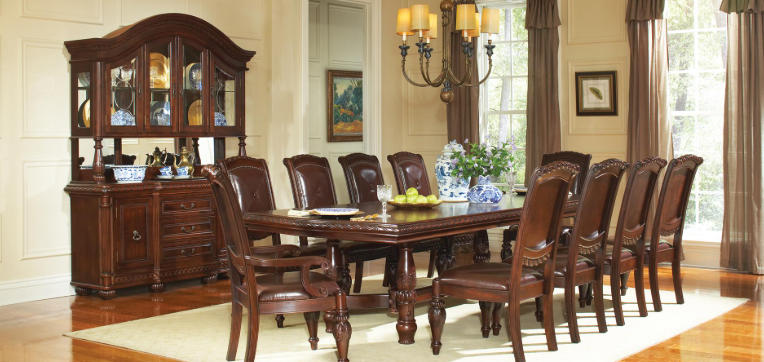 dining room table and chairs