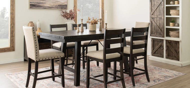 counter height dining set