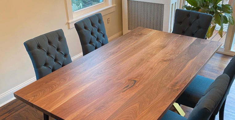 walnut dining table
