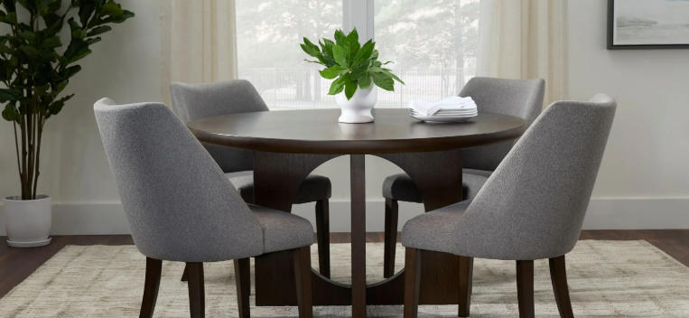 round dining table set for 6