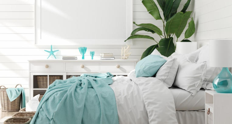 beach style bedroom decor