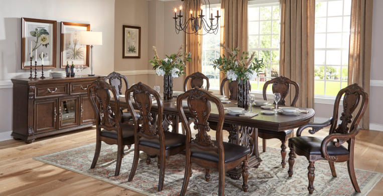 dining table set for 8