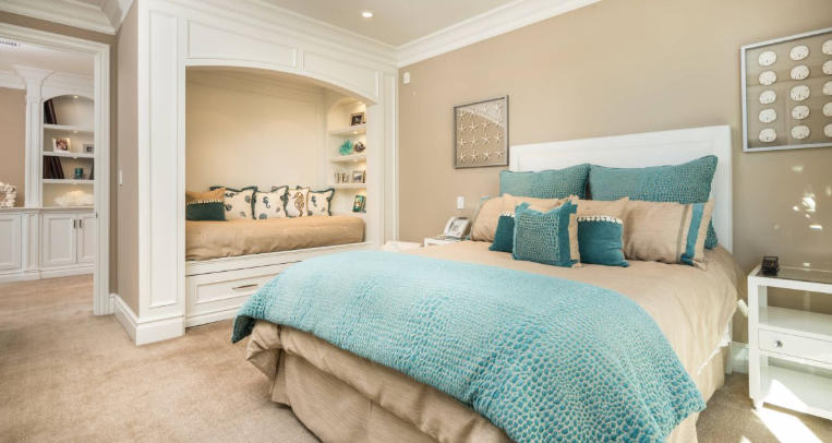 beach style beach themed bedroom