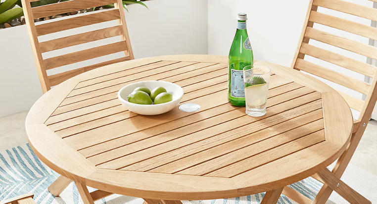 folding dining table