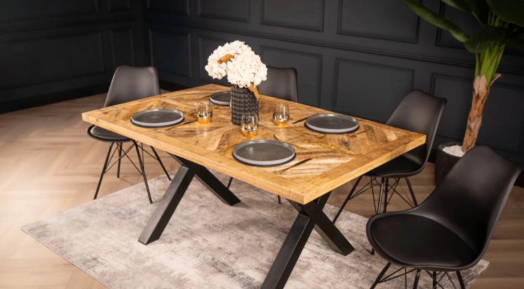 industrial dining table