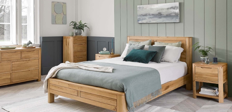 coastal grey bedroom