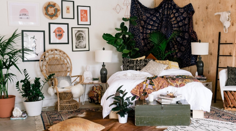 coastal shabby chic bedroom
