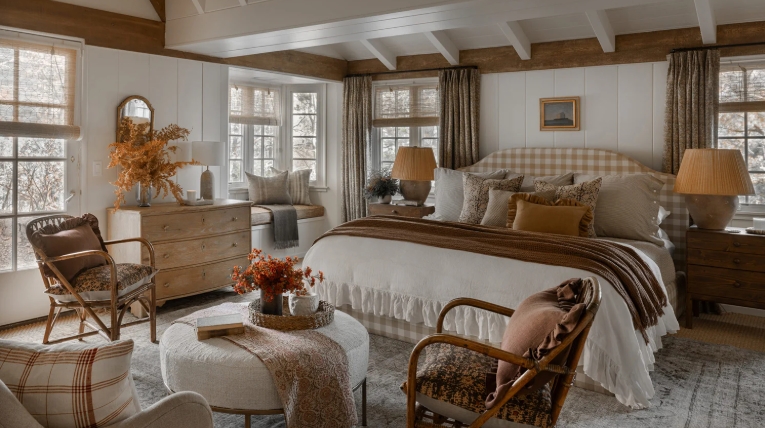 coastal rustic bedroom