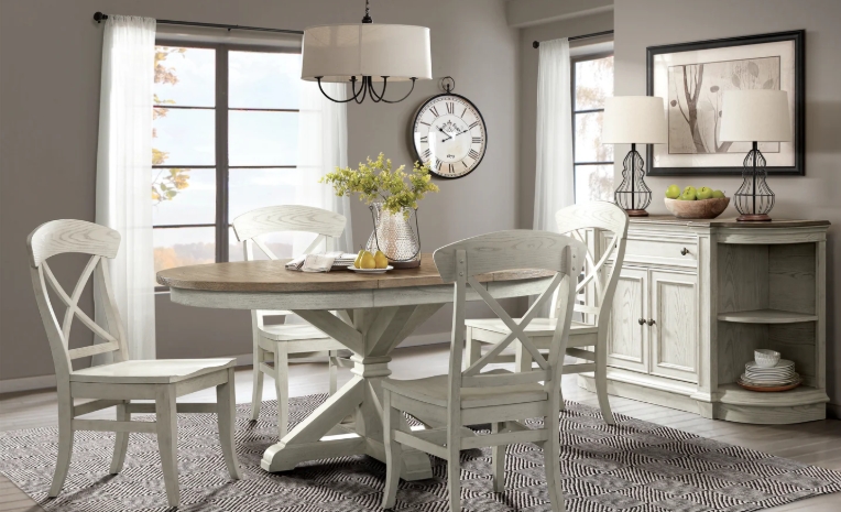 round kitchen table for 6
