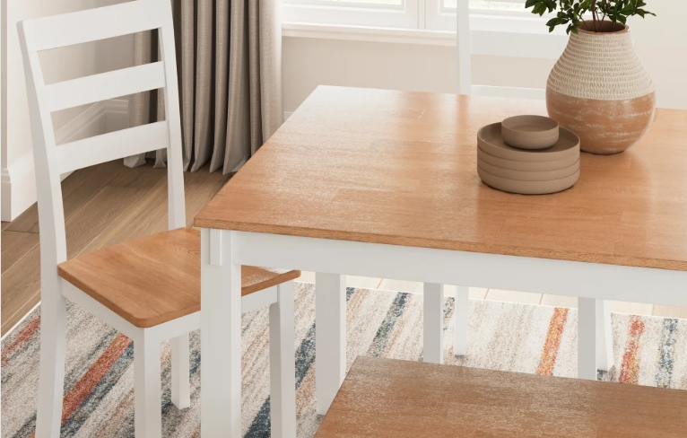 small dining table and chairs