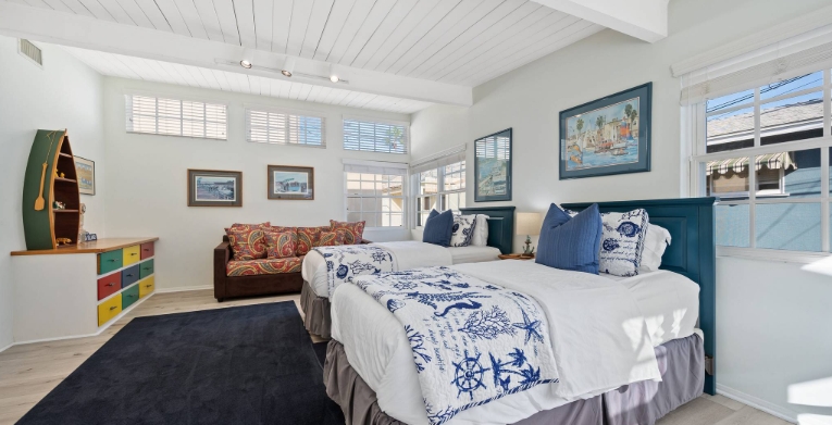 beautiful beach house bedrooms