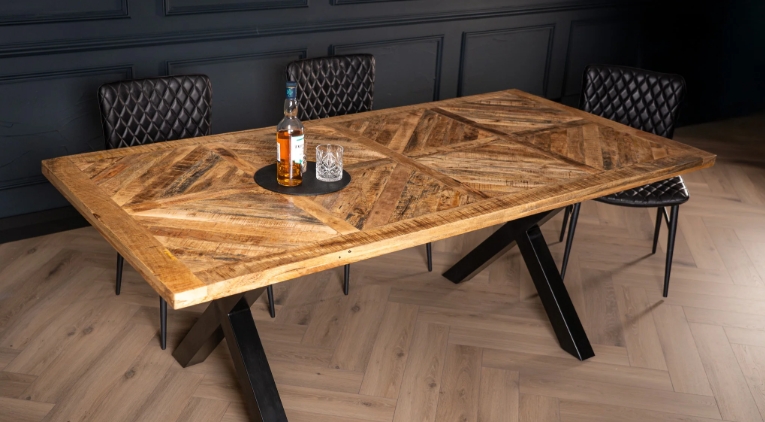 mango wood dining table