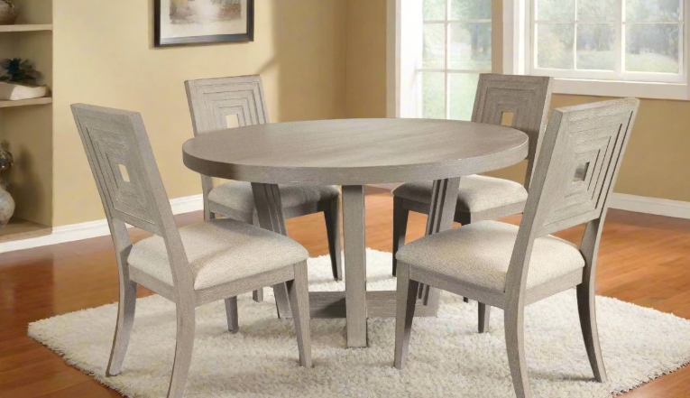 round dining table set for 4