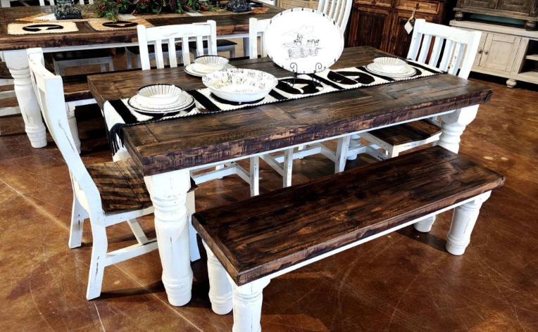 breakfast table set
