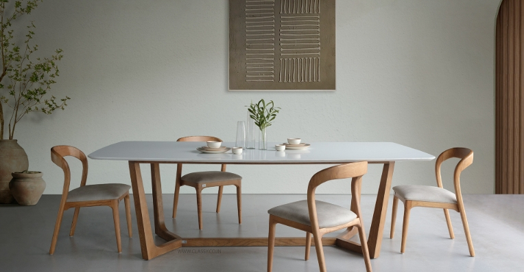 quartz dining table