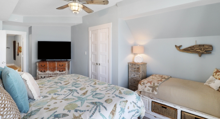 cute beach bedrooms