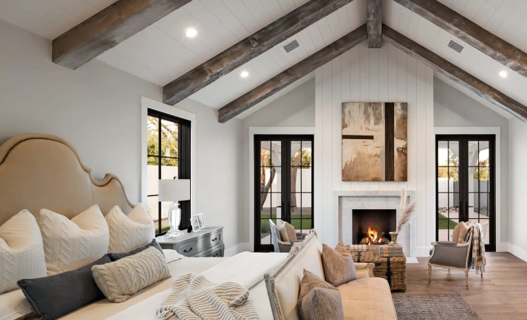 coastal country bedroom