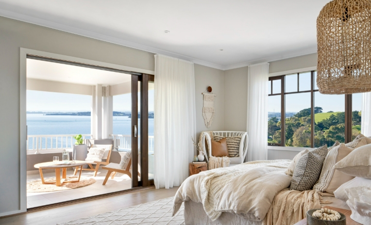coastal bohemian bedroom