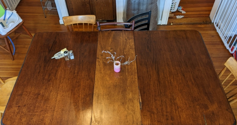 dining table with leaf