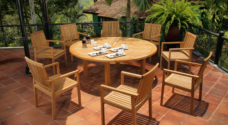 8 seat dining table set