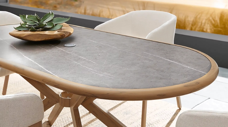oval kitchen table
