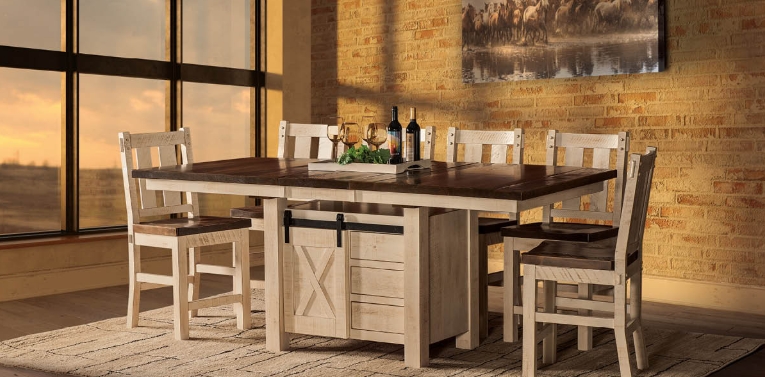 bar height dining table