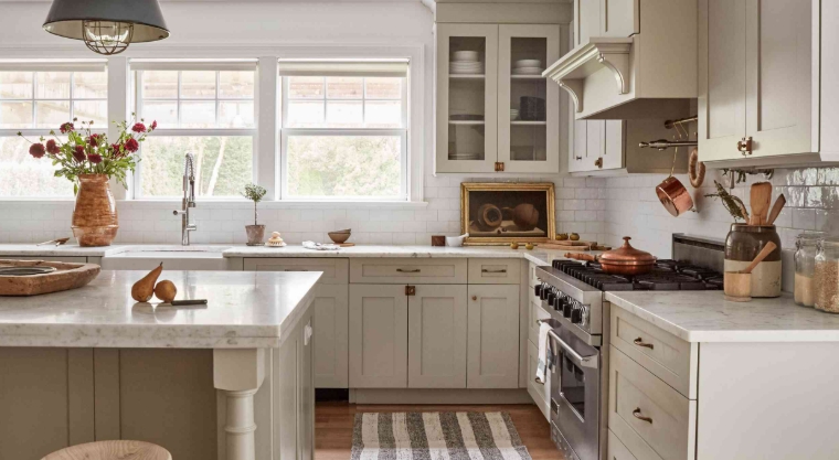 farmhouse inspired kitchen