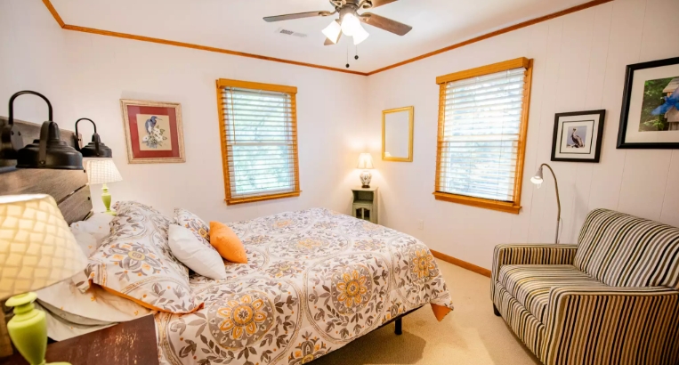 cozy beach bedroom