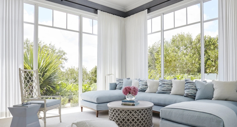 light blue coastal bedroom