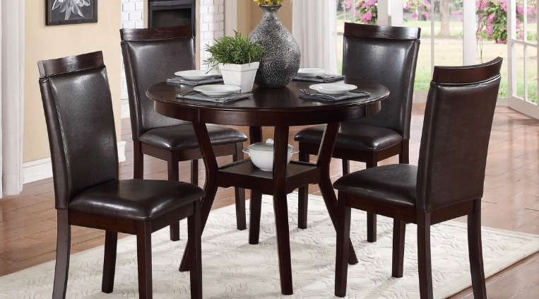 small round dining table for 4