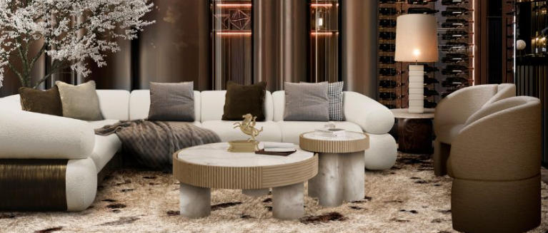 Coffee Table Decor for Luxury Interiors