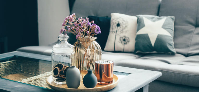 Monochrome Coffee Table Styling Inspiration