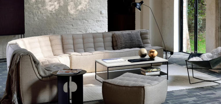 How to Style a Coffee Table in Front of a Sectional
