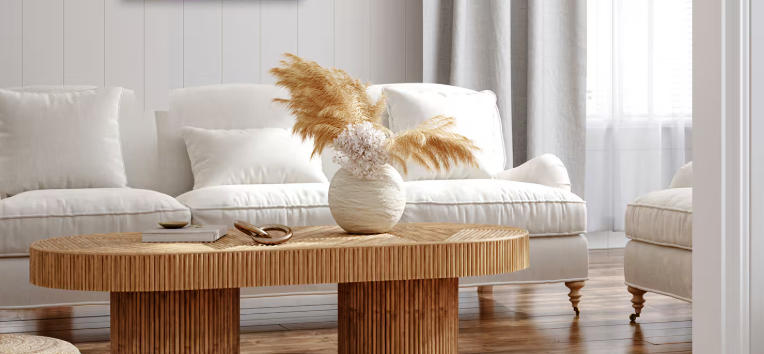 Coffee Table Decor for Open Living Spaces