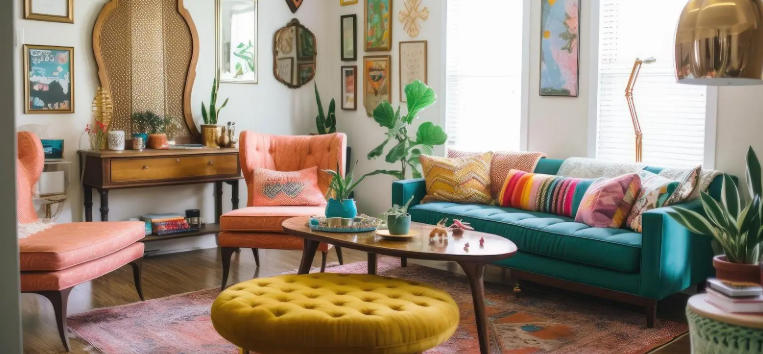 Colorful Coffee Table Styling Ideas