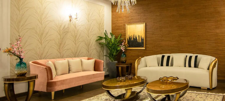 Elegant Coffee Table Styling with Gold Accents