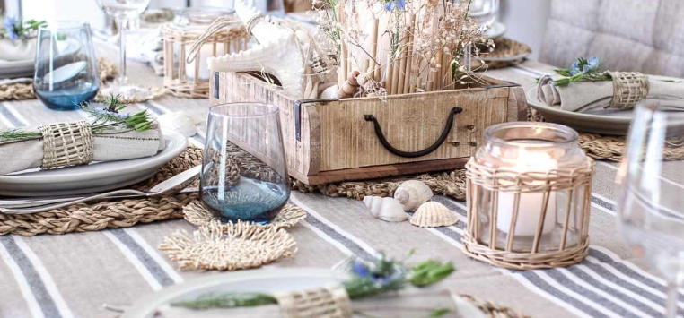 Coffee Table Decor That Complements Wall Art