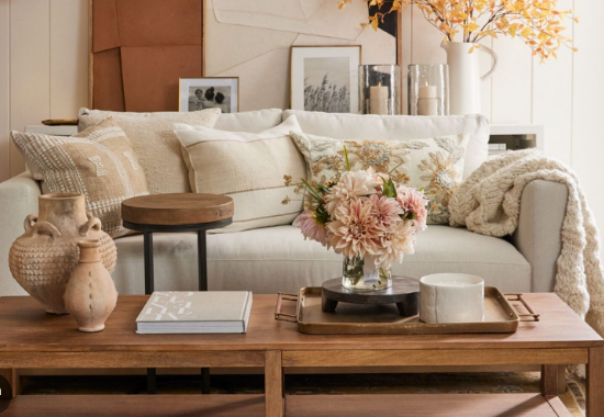 Neutral Coffee Table Decor Inspiration