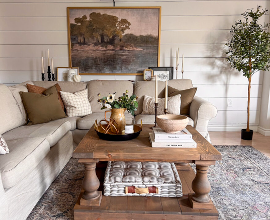 Farmhouse Coffee Table Decor Ideas