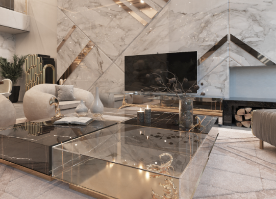 Luxury Coffee Table Styling for Living Rooms