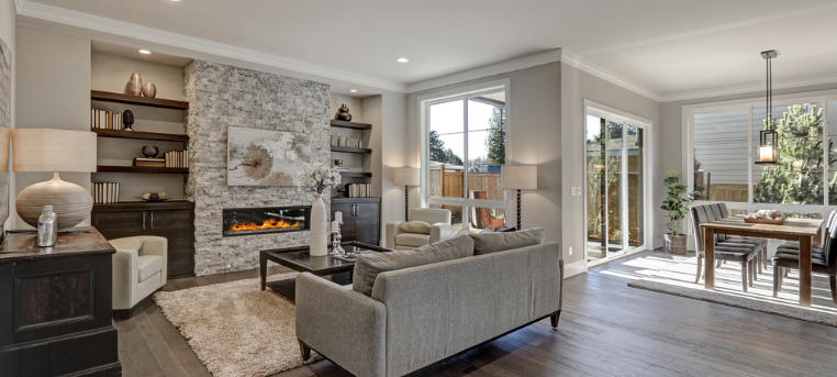 Warm Gray Living Room Color Concepts