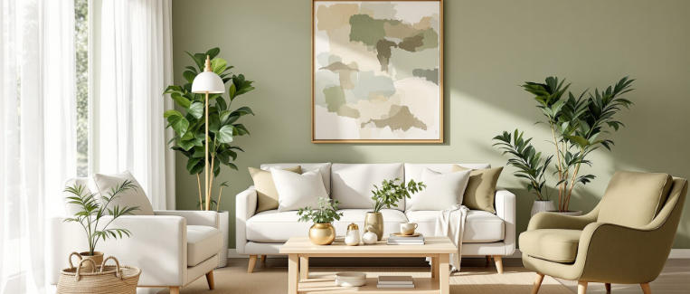 Using Sage Tones for a Calm and Cozy Living Room