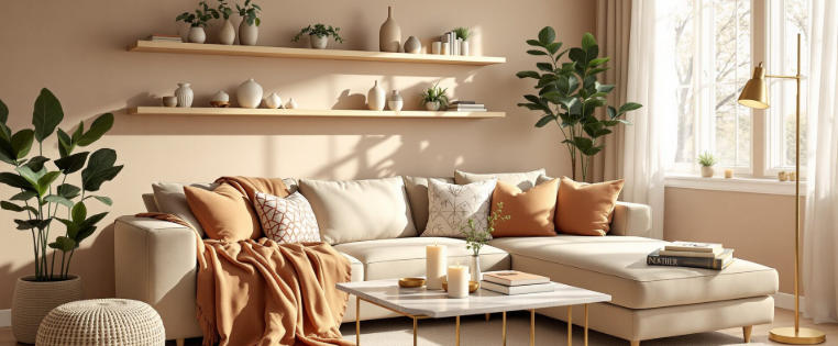 Warm Taupe Color Ideas for Relaxing Spaces