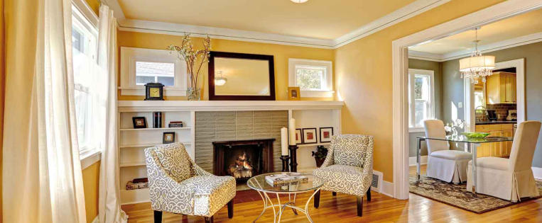 Using Soft Gold Accents in a Cozy Living Room