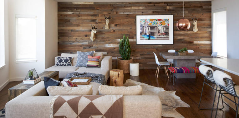 Warm Southwestern Living Room Color Inspiration