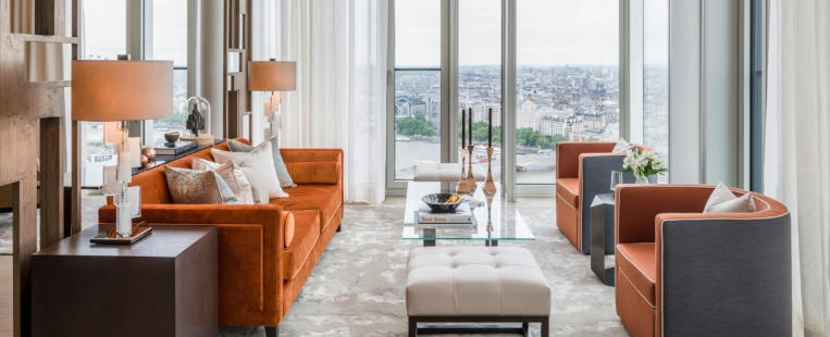 Cozy Burnt Orange Living Room Concepts